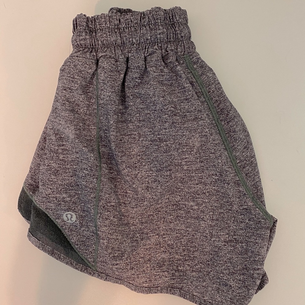 Gray lululemon shorts